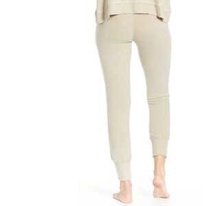 NWT River+Sky JOGGER “Sundown‎ by” USA Modal fitted w metallic thread XS S cream
